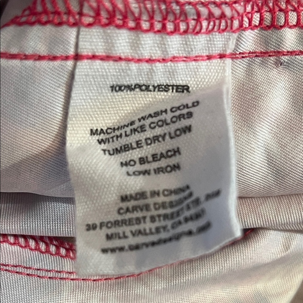 Carve Designs ~ Purple/Pink/White Floral Swim Board Shorts, Size 14 - Picture 9 of 9